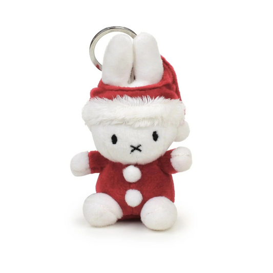 Miffy Keychain Santa 10cm