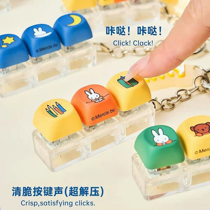 Miffy Keycap Keychain Blind Box