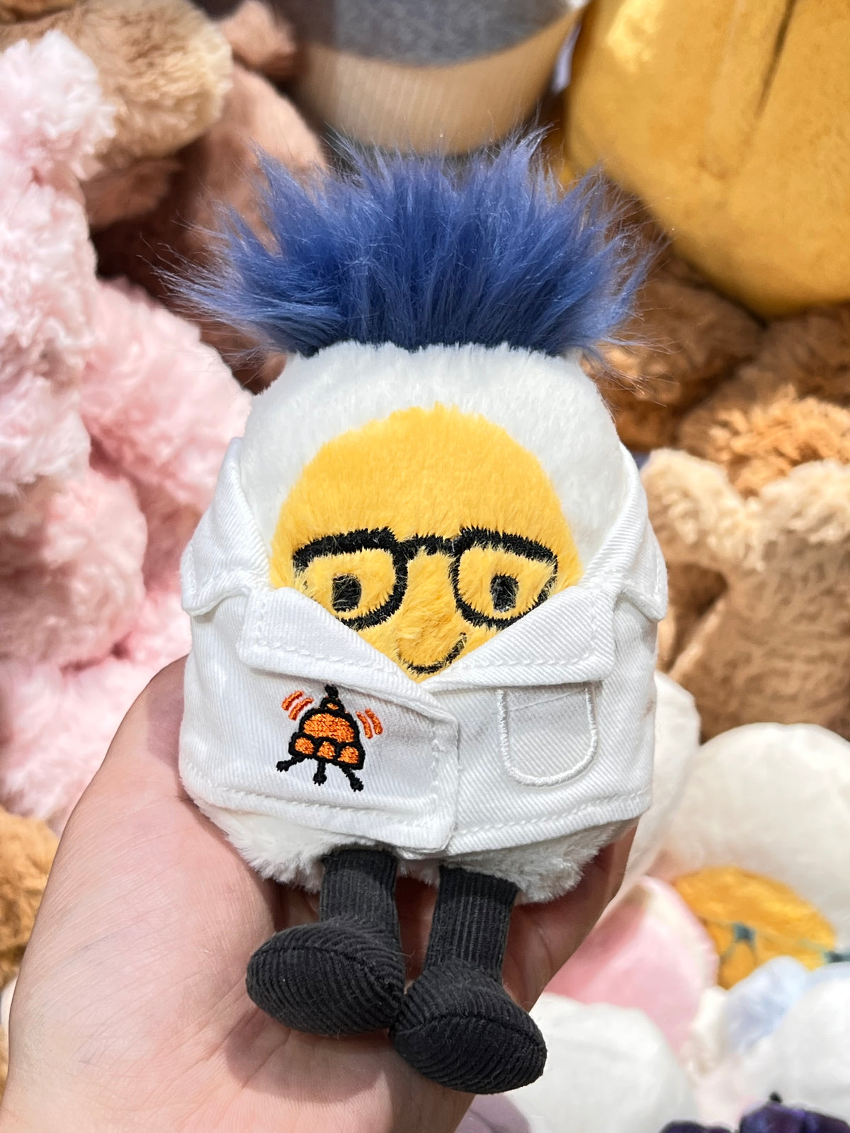Jellycat Amuseables Boiled Egg ‘Scientist’