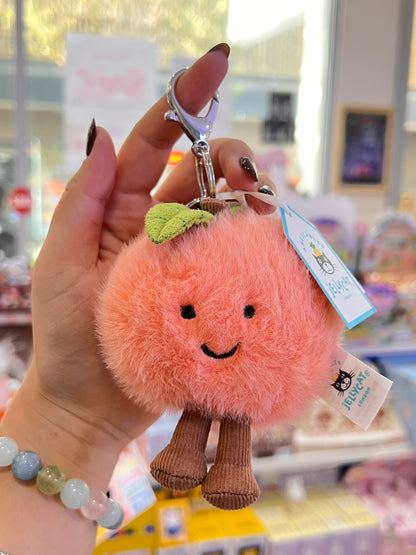 Jellycat Amuseables Peach Bag Charm