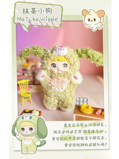 NOMMI Puppy Diary Series Soft Vinyl Plush Keychain