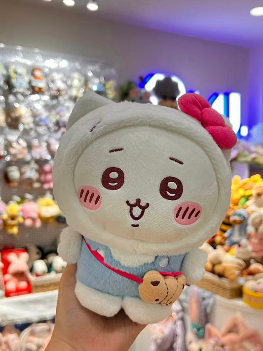 ✨CHIIKAWA X SANRIO✨Hello Kitty Chiikawa Plush Doll