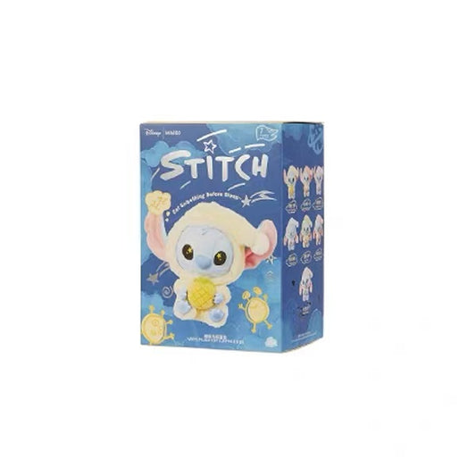Stitch "Eat Something Before Sleep" Series Soft Vinyl Plush Keychain Blind Box
