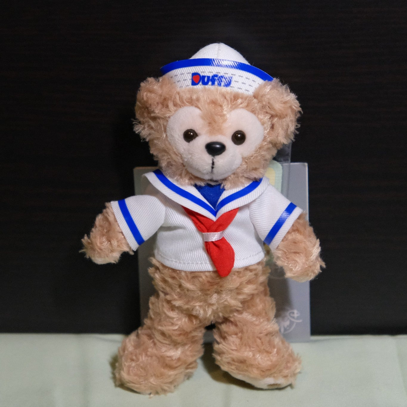 2022 Shanghai Disneyland Navy Sailor Outfit Duffy Plush Keychain