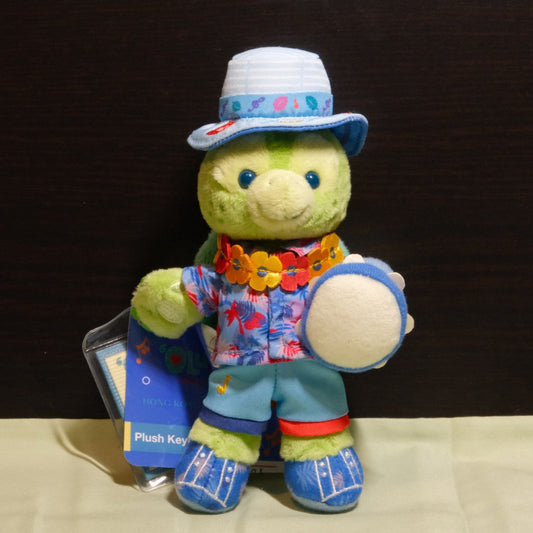 2024 Hong Kong Disneyland Hawaiian Series OluMel Plush Keychain