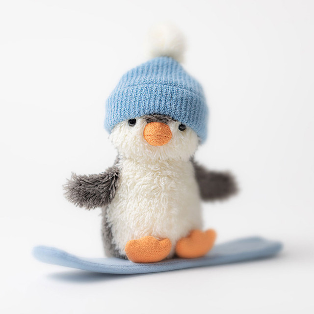 Jellycat Peanut Penguin Snowboarding 11cm