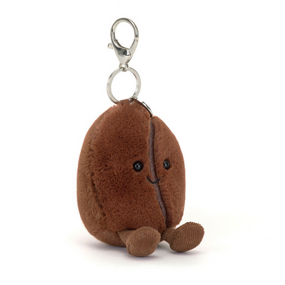 Jellycat Bag Charm Amuseable Coffee Bean 17cm