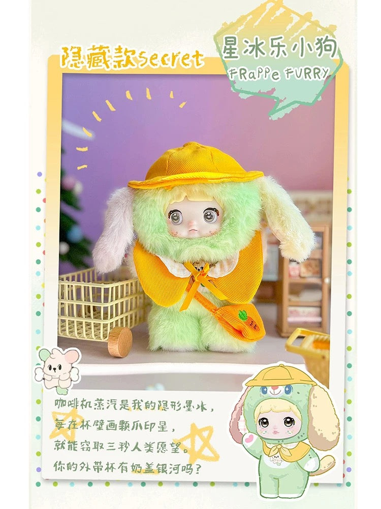 NOMMI Puppy Diary Series Soft Vinyl Plush Keychain