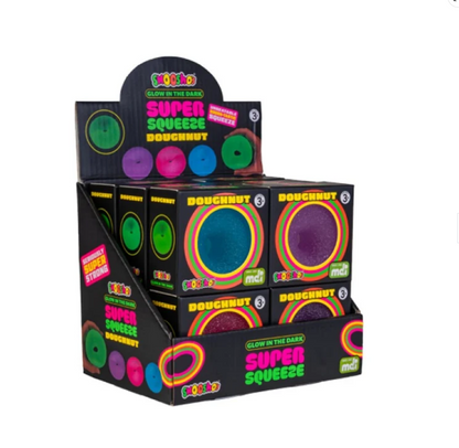 Super Squeeze Glow-in-the-dark Doughnut (Random Color)