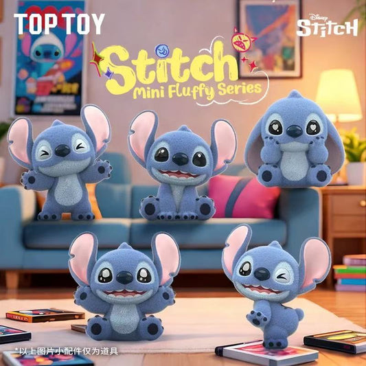 Stitch MINI Fluffy Series Flocked Figure Blind Bag