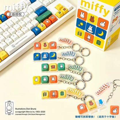 Miffy Keycap Keychain Blind Box