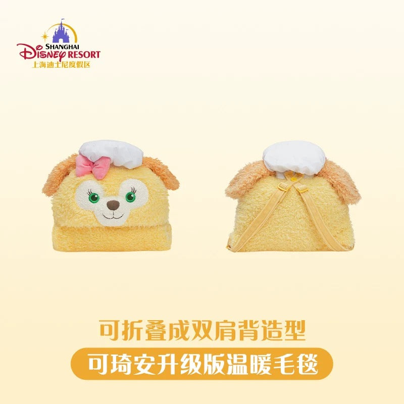 Shanghai Disneyland Portable Fleece Blanket
