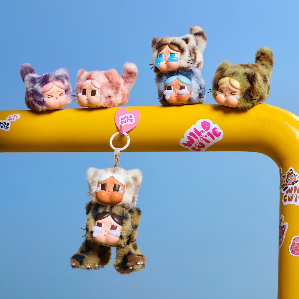 [PRE-ORDER]CRYBABY Wild but Cutie Series - Vinyl Plush Pendant Blind Box