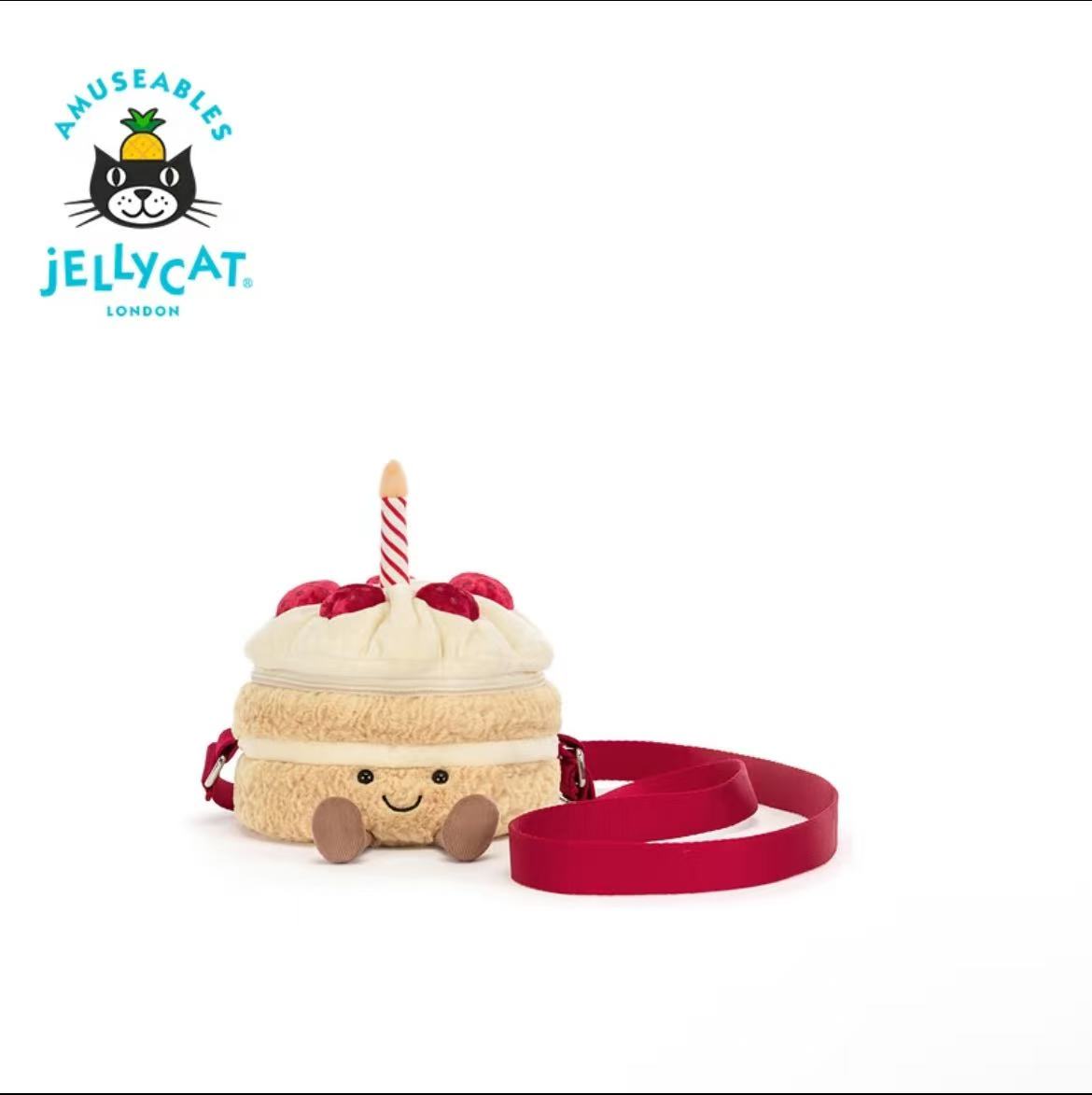 Jellycat Amuseables Birthday Cake Shoulder Bag