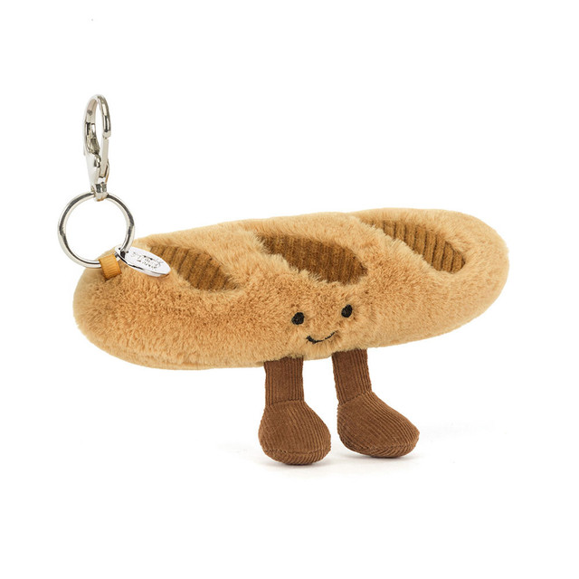 Jellycat Amuseables Baguette Bag Charm 15cm