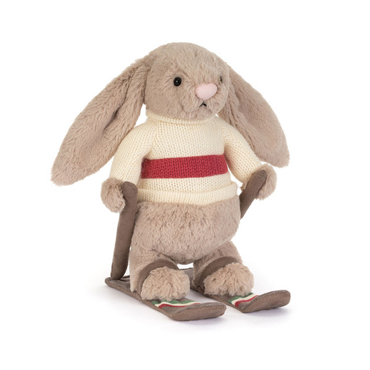 Jellycat Bashful Bunny Gold Medal Ski Outfit