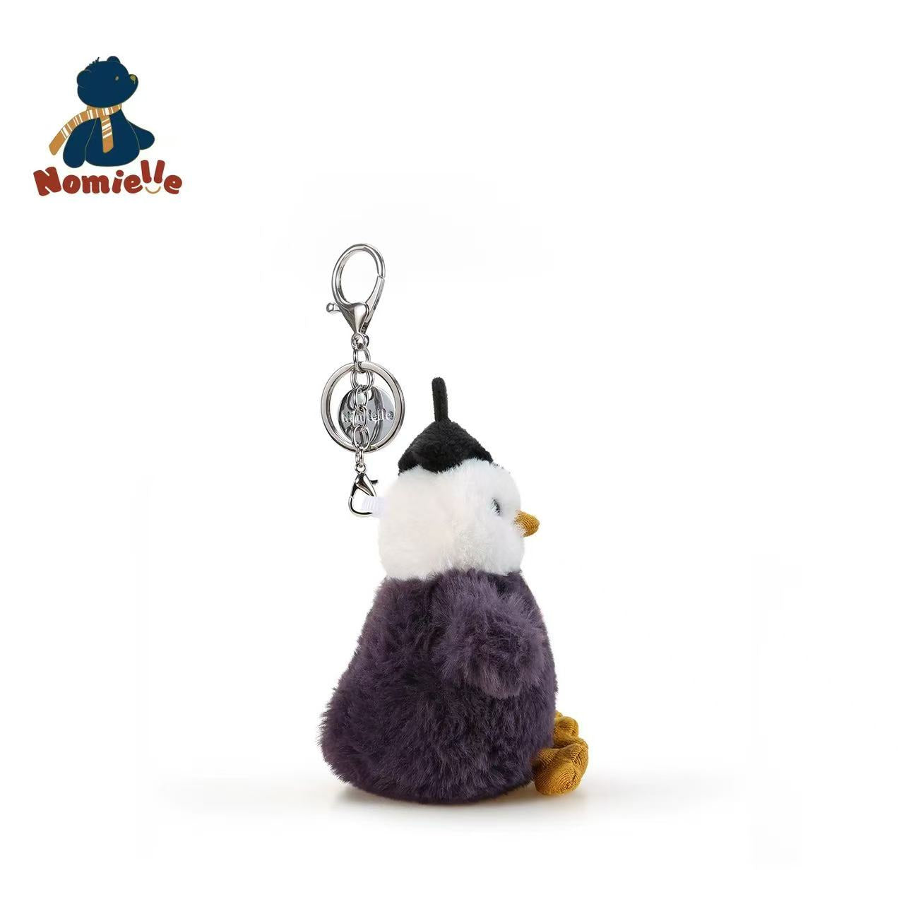 Nomielle Eggplant Chicken Pendant Bag Charm