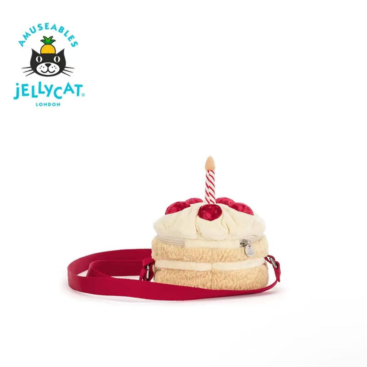 Jellycat Amuseables Birthday Cake Shoulder Bag