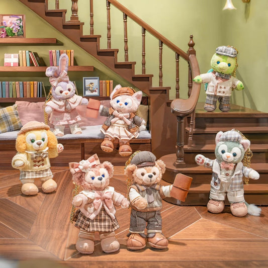 2025 Shanghai Disneyland Duffy and Friends Little Classroom Plush Keychain