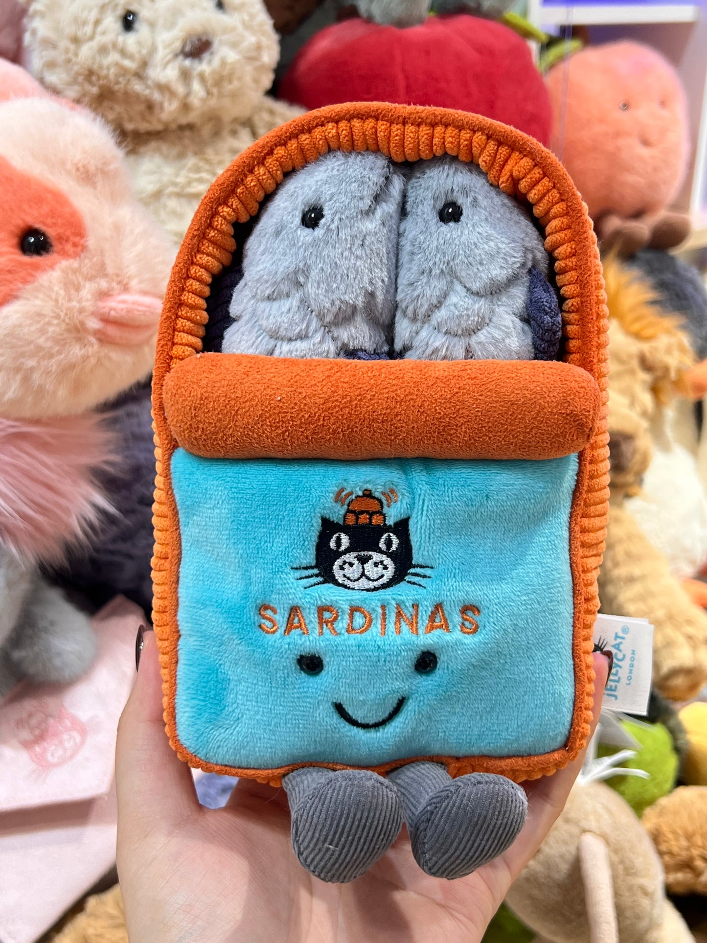 Jellycat Amuseables Sardine Tin 17cm