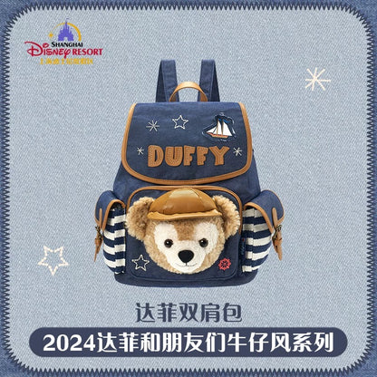 Shanghai Disneyland Duffy Denim Backpack