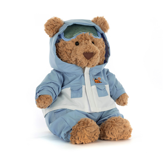 Jellycat  Bartholomew Bear 'Snow Suit' 26cm