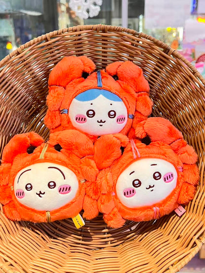 ✨JAPAN CHIIKAWA✨Crab Keychain