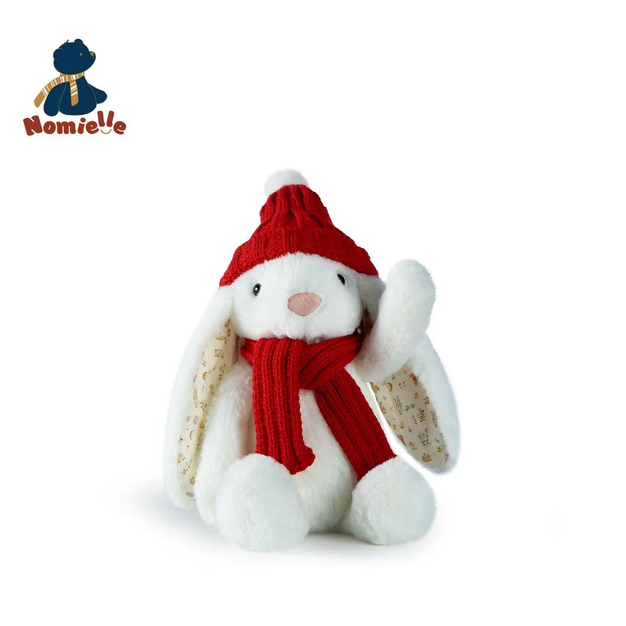 Nomielle Holiday White Rhine Rabbit 22cm