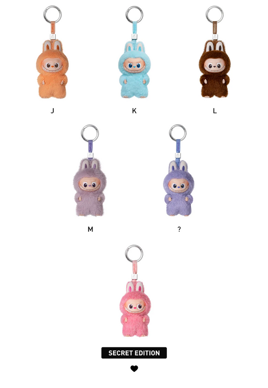 THE MONSTERS PIN FOR LOVE SERIES-Vinyl Plush Pendant Blind Box (A-M)