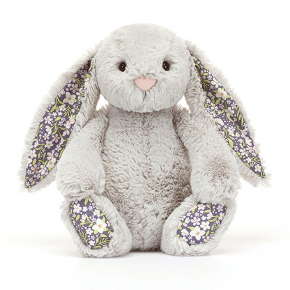 Jellycat Blossom Silver Bunny Bloom' Original (Medium) 31cm