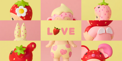 Sonny Angel Strawberry Love Series Mini Figure
