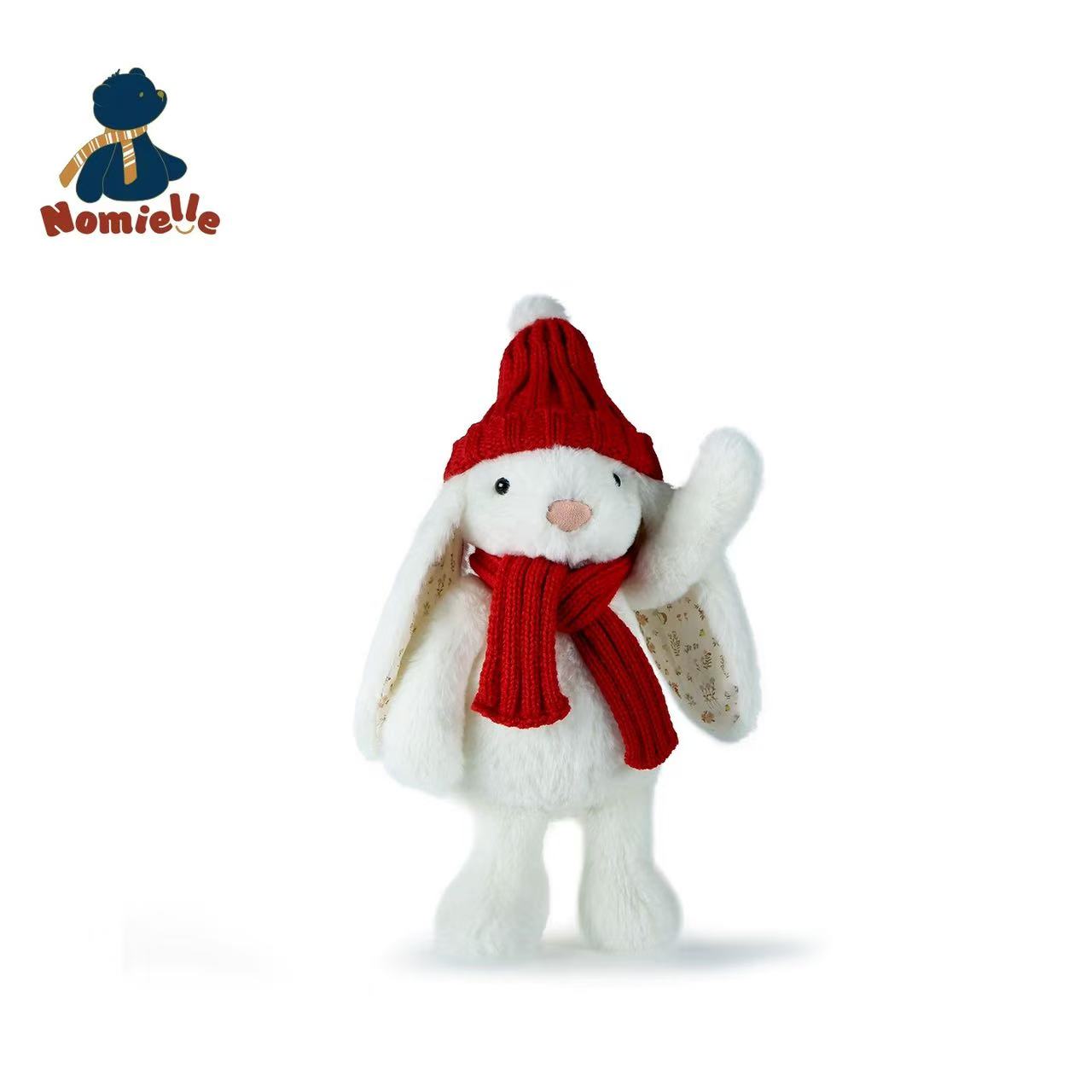Nomielle Holiday White Rhine Rabbit 22cm