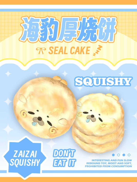 Seal Cake Slow-Rising Squishy