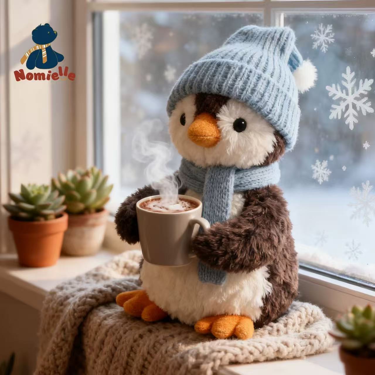 Nomielle Mocha Penguin 17cm
