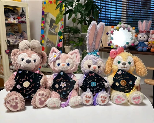 Hong Kong Disneyland Graduation Series SS Plush Doll