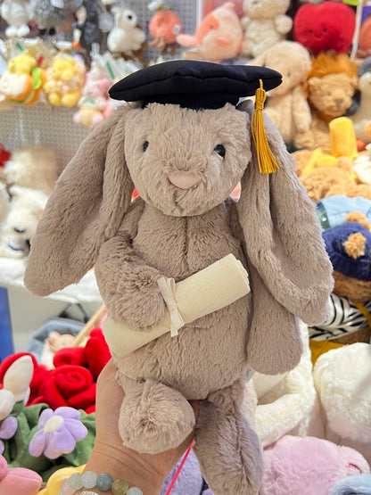 Jellycat Bashful Bunny Graduation Outfit