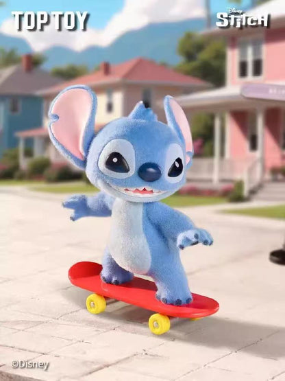 Stitch "Hello Stitch" Series Flocked Figure Blind Box