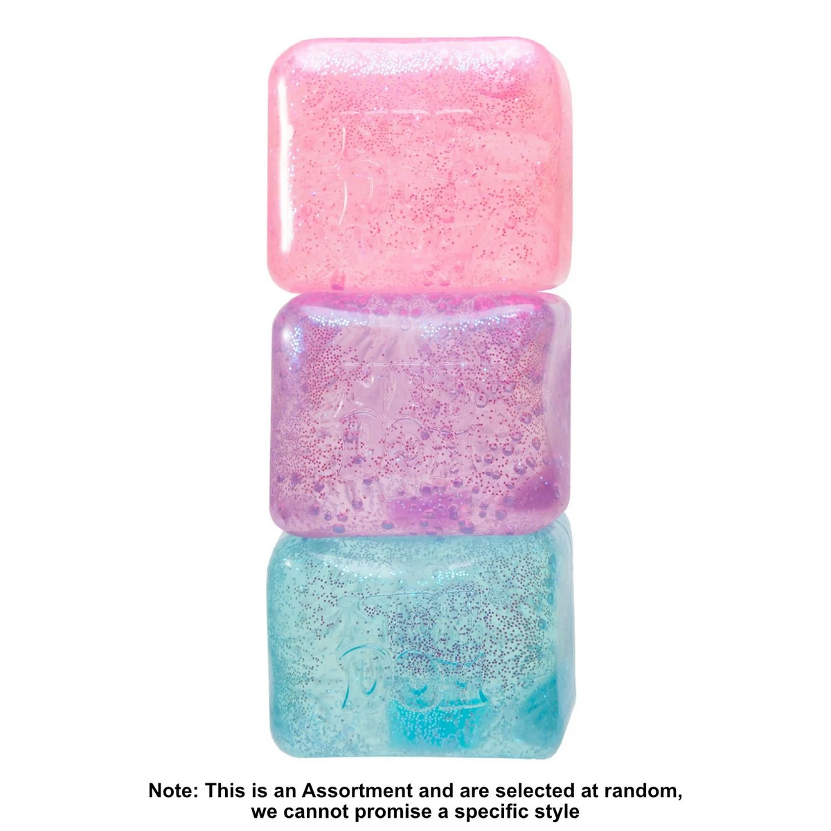 NeeDoh Nice Cube Glitter & Glow (Random Color)