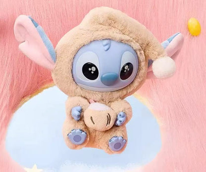Stitch "Eat Something Before Sleep" Series Soft Vinyl Plush Keychain Blind Box