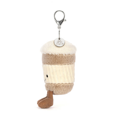 Jellycat Bag Charm Amuseable Coffee-To-Go 18cm