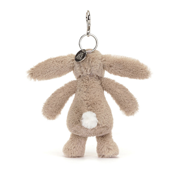 Jellycat Bag Charm Blossom Beige Bunny 'Petal' 18cm