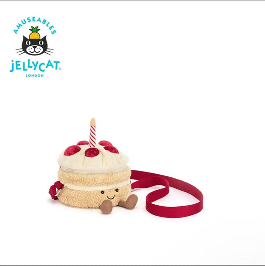 Jellycat Amuseables Birthday Cake Shoulder Bag