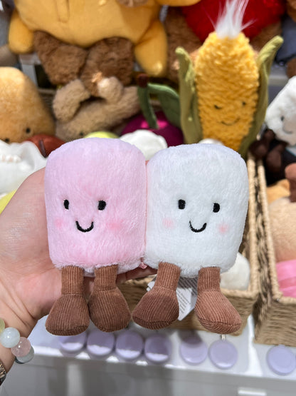 Jellycat Amuseable Pink and White Marshmallows 15cm