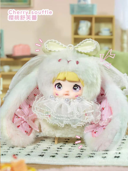 NOMMI Baby Sweetheart Bunny Plush Key Chain Blind Box