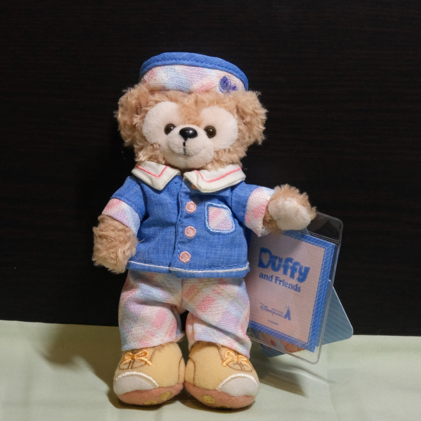 2025 Hong Kong Disneyland Duffy and Friends Spring Plush Keychain