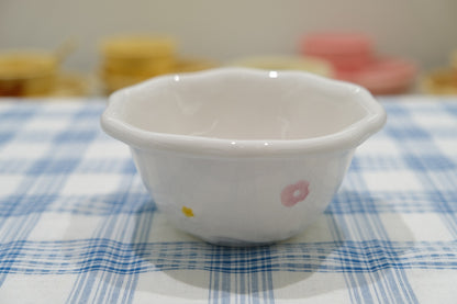 Embossed Floral Underglaze Ceramic Tableware