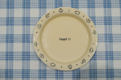 Happy Bunny Underglaze Ceramic Tableware