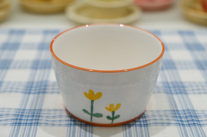 Pastoral Floral Underglaze Ceramic Tableware