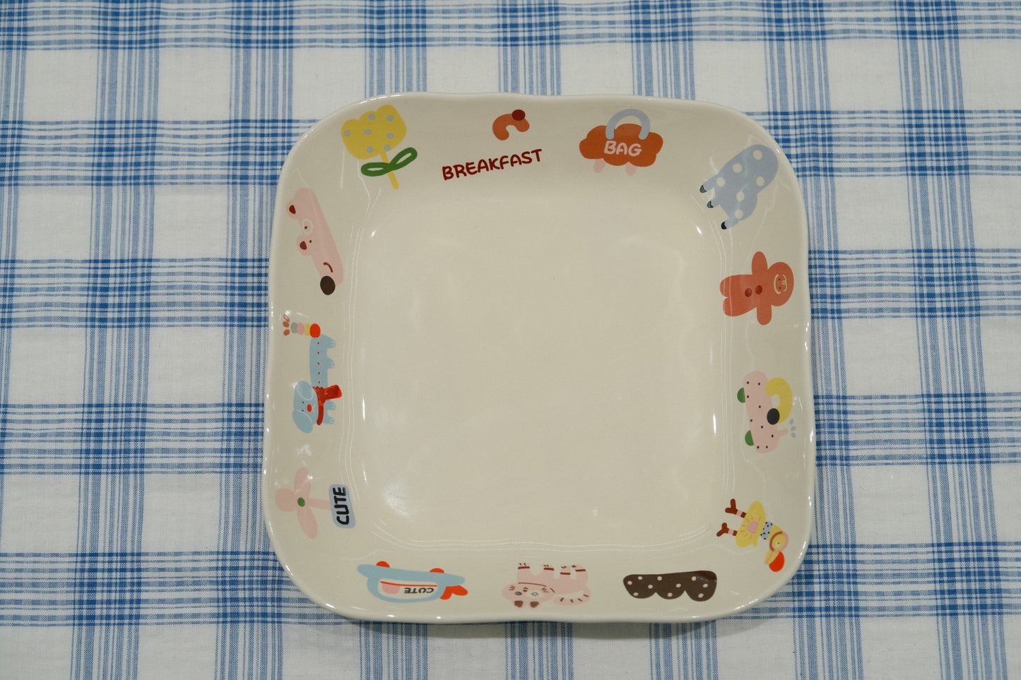 Cute Animal Underglaze Ceramic Tableware