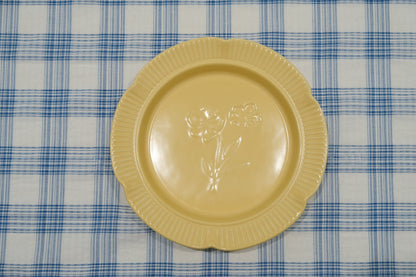 Flower-Shaped Embossed Underglaze Ceramic Tableware